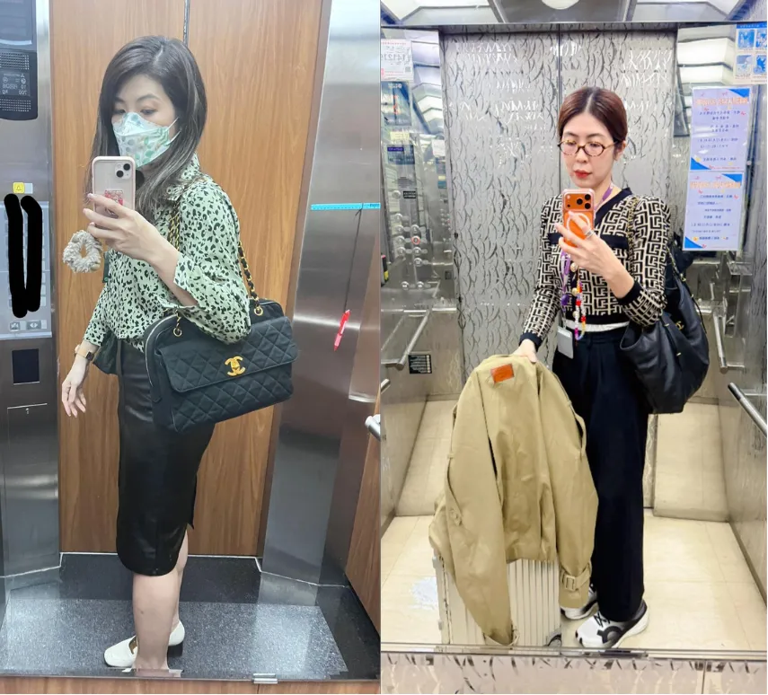 律師李怡貞是香奈兒愛好者，還曾在節目中大方展示自己珍藏的多款香奈兒包。翻攝女人大律師李怡貞臉書