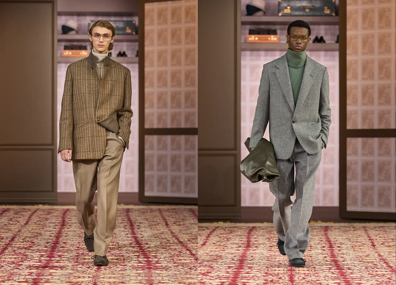 ZEGNA 2026冬季系列。品牌提供