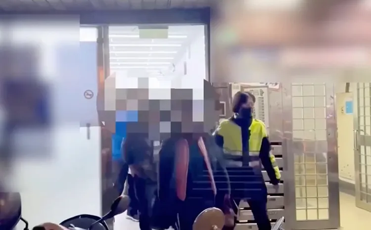 負責人與賭客皆遭送辦。翻攝畫面