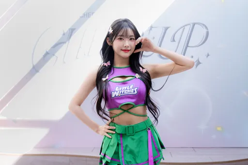 韓援女神也怕冷？高佳彬寒風中敬業上陣　笑談台灣冬天初體驗