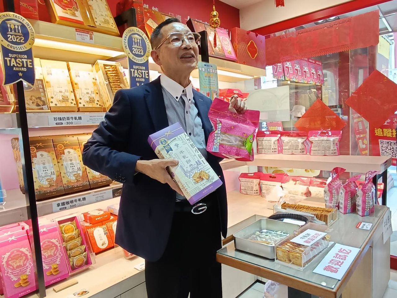 大黑松小倆口推「現場手作牛軋餅」搶客 今年推兩大轉型搶攻市佔率