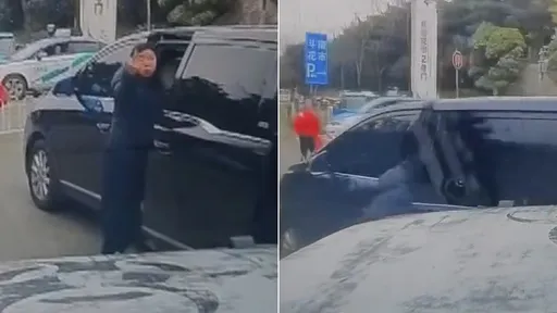 影片｜女駕駛堵路還比中指嗆聲　下一秒對方直接開車撞過來