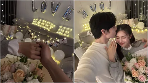 藏爱多年修成正果！管麟甜蜜求婚吴季璇　《废财》CP假戏真做升格夫妻