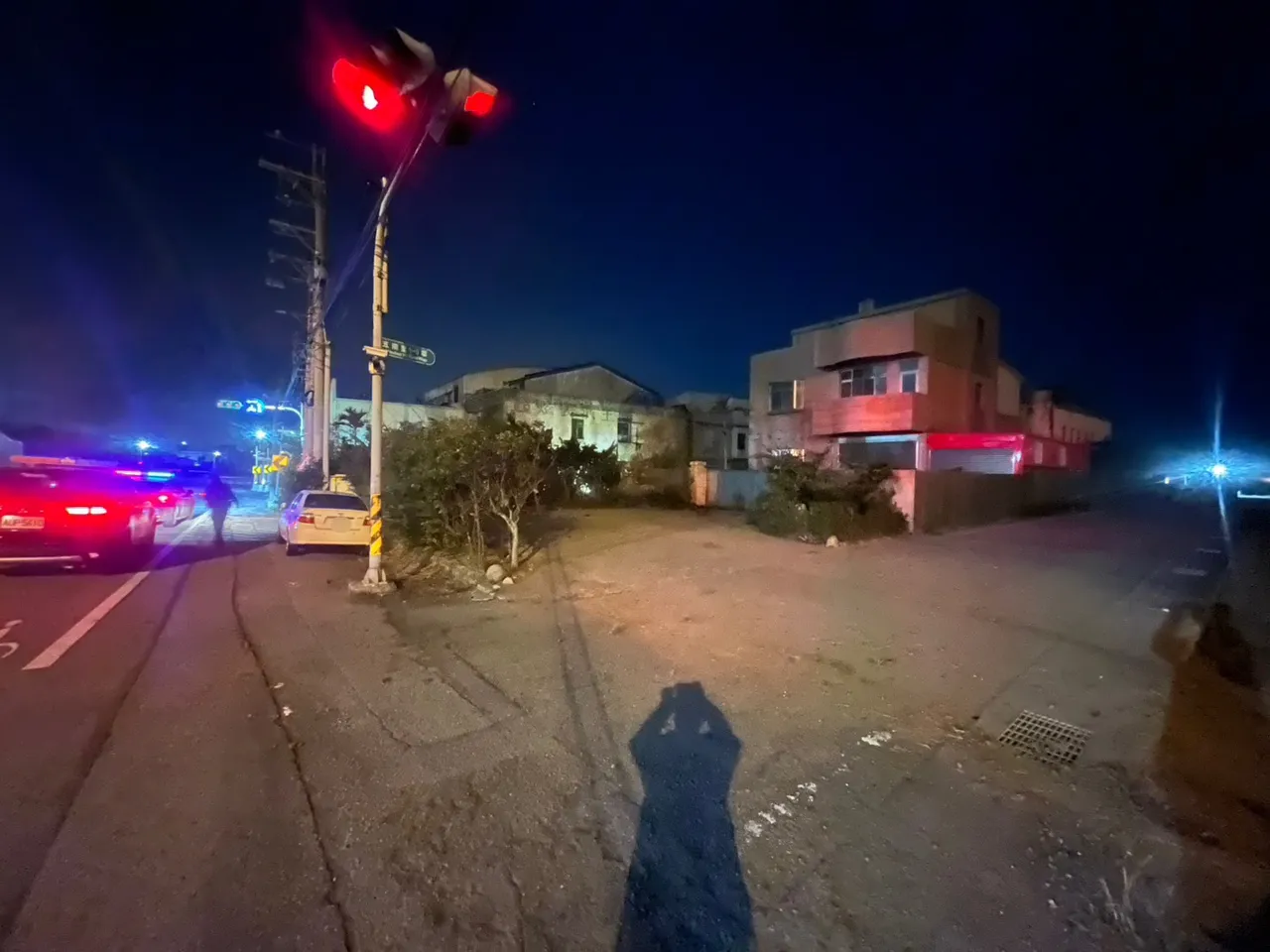 事故地点位于台一线苗栗通霄五南里路段。民众提供