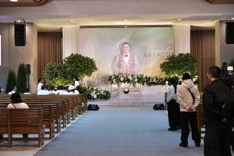 林光寧生前帥氣的模樣。彭欣偉攝