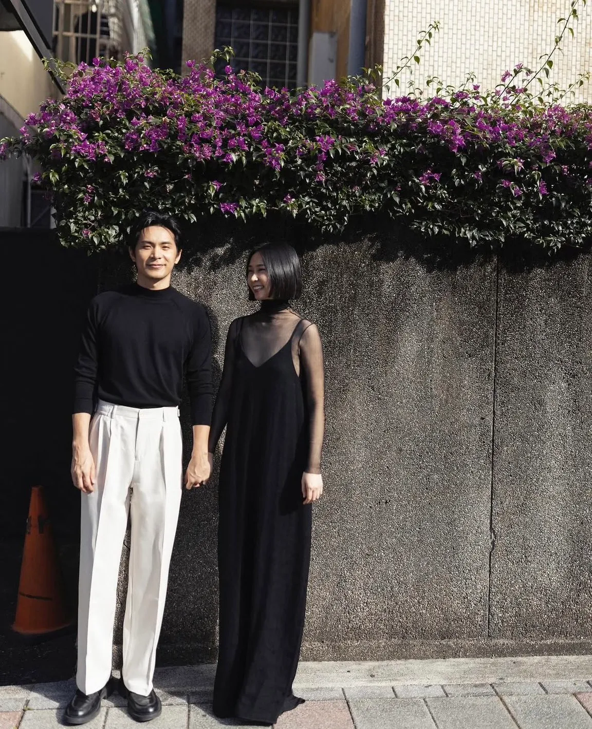 姚淳耀与太太林弈结婚3年、交往15年。翻摄自姚淳耀IG