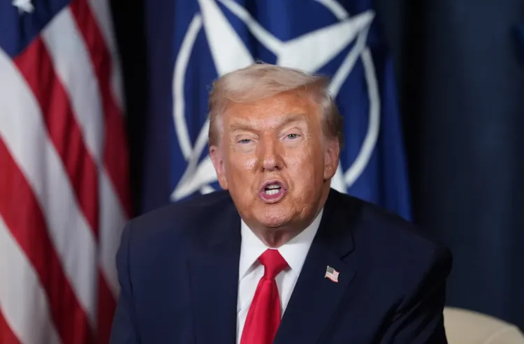 美國總統川普達成格陵蘭與整個北極圈的協議架構。美聯社