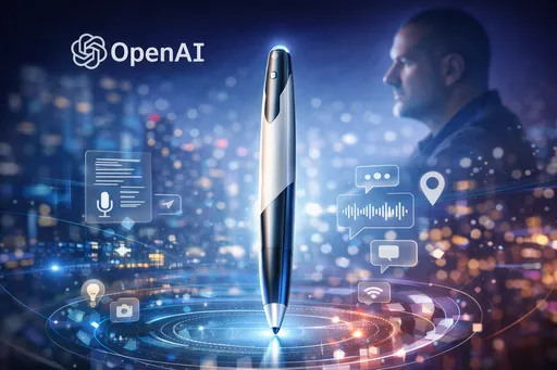 OpenAI首款硬体产品曝光？Jony Ive操刀「AI智慧笔」传闻浮现