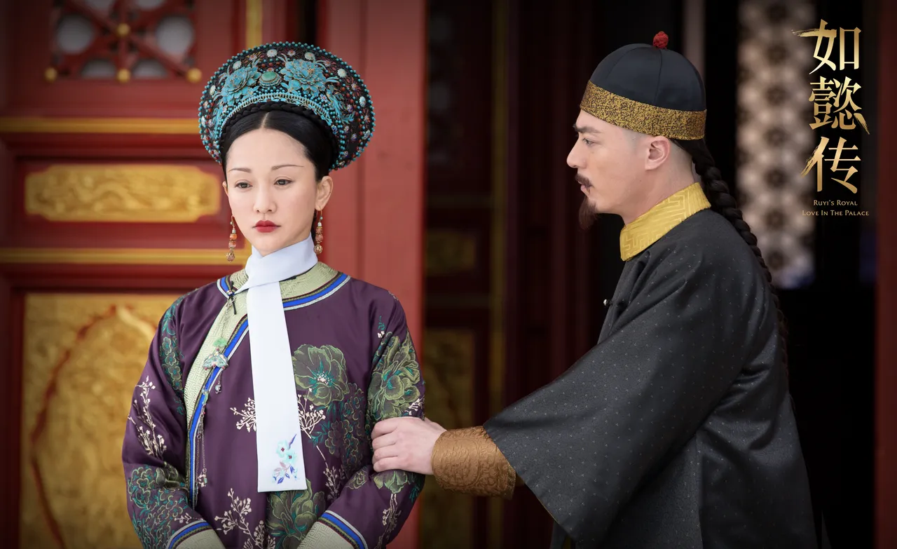 霍建華（右）主演《如懿傳》時就有慷慨之舉。資料照