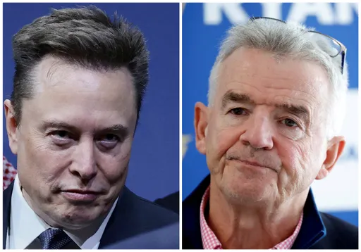 你罵我白痴、我就把你買下來！馬斯克槓瑞安航空CEO