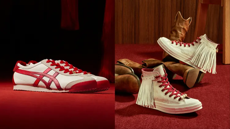 鬼塚虎綴金馬蹄鐵添好運　CONVERSE Chuck 70「長出馬鬃」