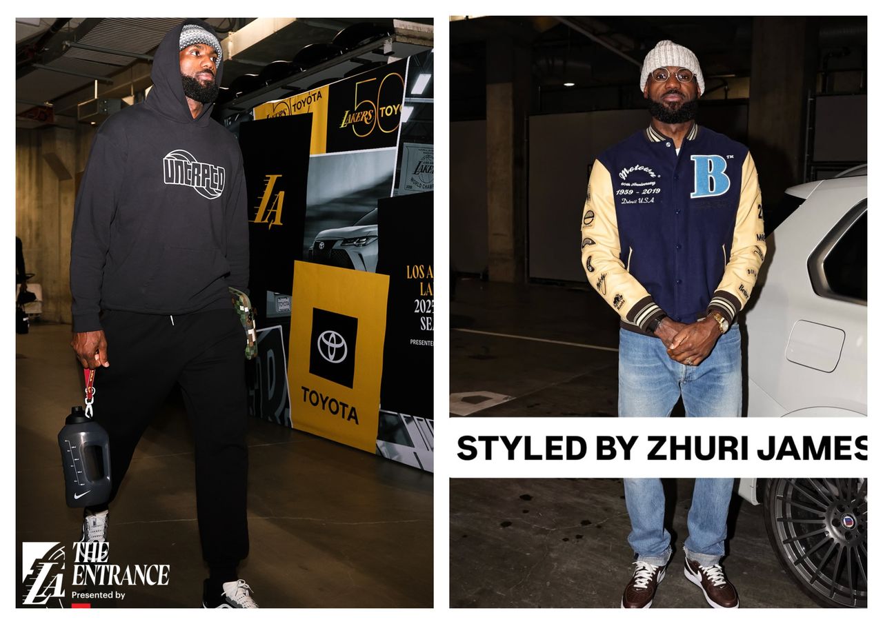 影|「詹皇」賽前穿搭變「潮」了!背後造型師竟然是「她」