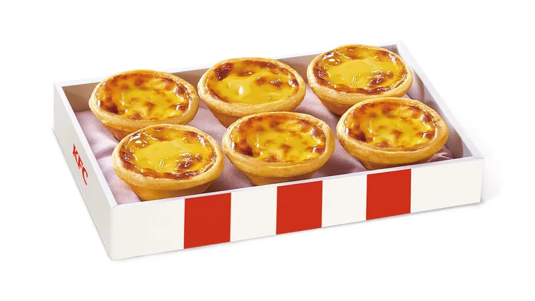 肯德基發聲明，表示原味蛋撻將走入歷史。業者提供