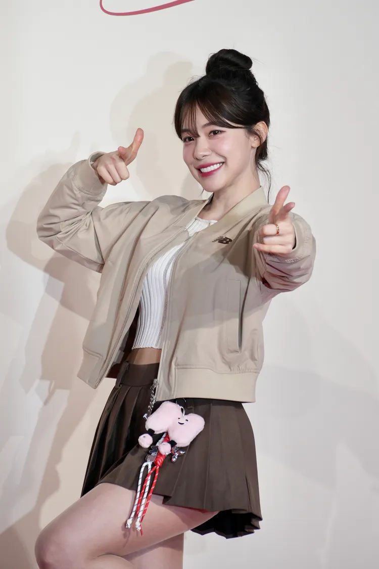 李多慧現場展現活力。彭欣偉攝