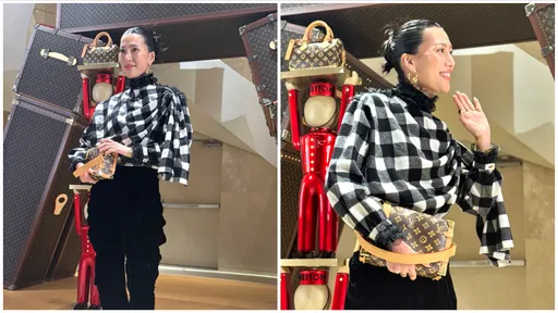 網紅莫莉傳逼助理輕生後首露面　暫甩風波堆笑臉跑時尚趴