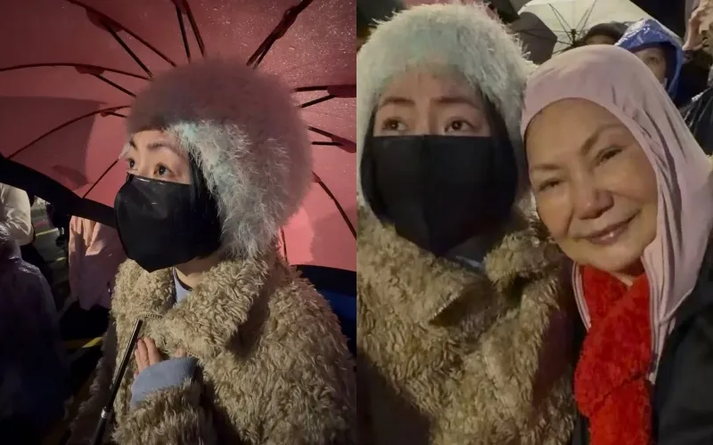 小S撑过没有大S的跨年夜首发声　同框徐妈妈眼里全是泪