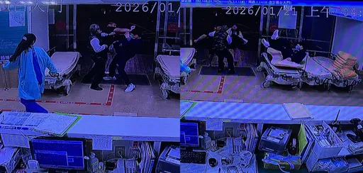 百公斤壯漢割腕送醫　爆氣大鬧急診室　男護理師被打成腦震盪