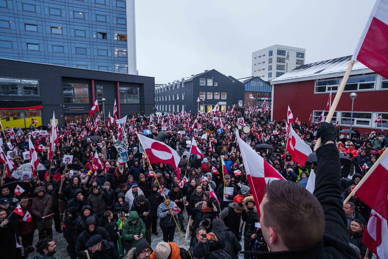 部分格陵蘭民眾反對被美國併吞。美聯社