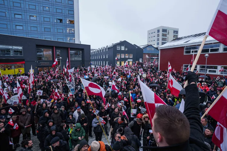 部分格陵蘭民眾反對被美國併吞。美聯社