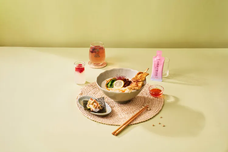 今起(1/30)至2/1活動期間，雞湯桑將以套餐形式推出限定聯名菜單，完整呈現日式泡系拉麵的多層次風味體驗。業者提供