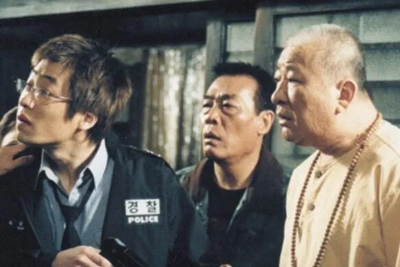 金營仁（右）演出過《阿羅漢》。翻攝外柔內剛