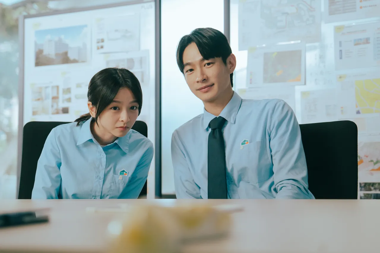 陳姸霏和黃河在《人生只租不賣》要解決各種租房狀況。公視台語台提供