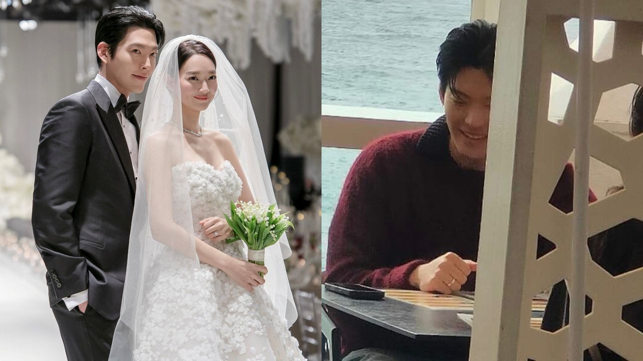 金宇彬、申敏兒飛西班牙度蜜月!被認出大方合照無名指婚戒超閃