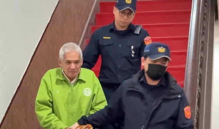 胡鵬年今天被移審高院。讀者提供