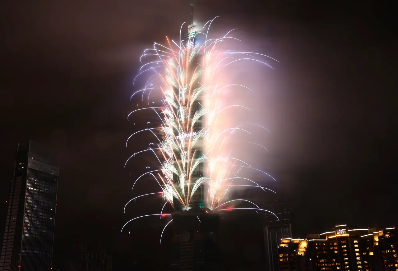 101跨年烟火6分钟登场　搭配年轻世代原创音乐　民众惊呼连连