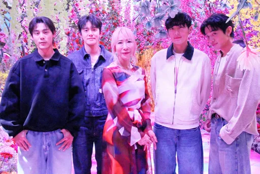 蜷川實花被台BL劇「流星四少」包圍　少女心噴發：可愛男生