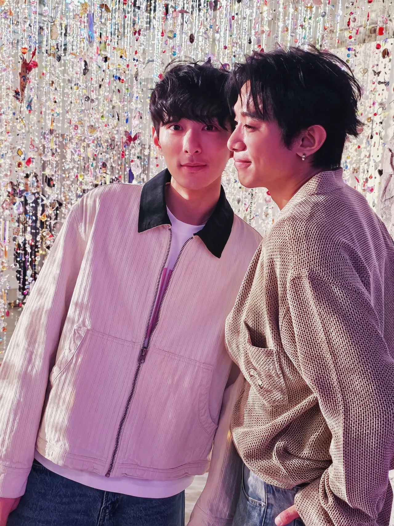 鍾岳軒（左）及初孟軒。有意思國際傳媒提供