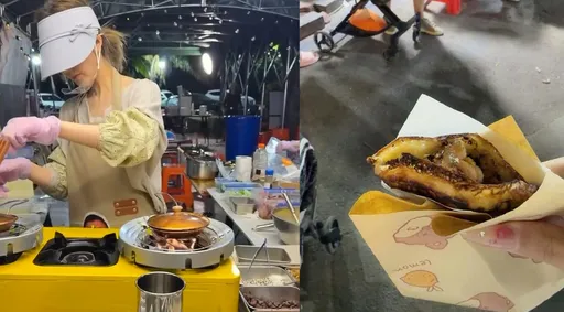 趙露思夜市擺攤親手做甜點被捕獲！1個只要28元