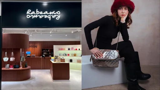 RABEANCO把柔軟皮革帶進台南三井　獨家款幾何三角包必收