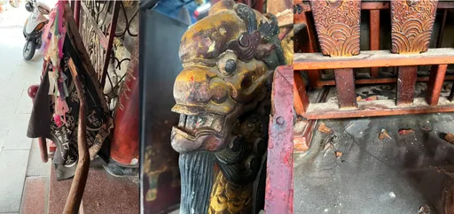 脫序男大鬧台南城隍廟　毀儀仗放火燒令旗　警調監視器逮人