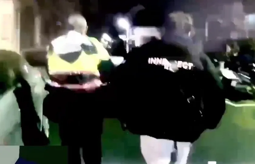 警方循线找到57岁许姓男子，他对犯案经过、动机都说不清楚。民众提供