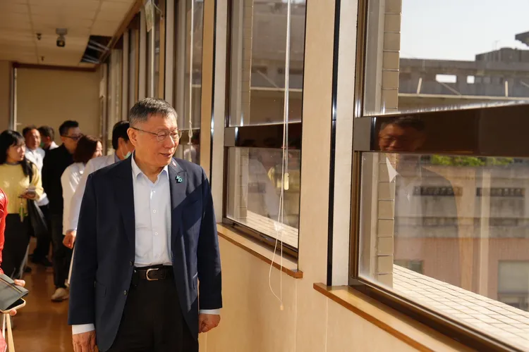 台灣民眾黨創黨主席柯文哲。民眾黨提供