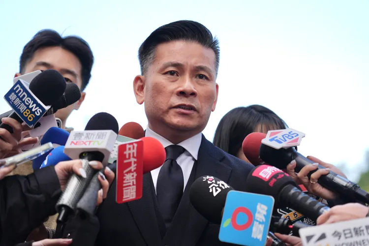 台北市議長戴錫欽。彭欣偉攝