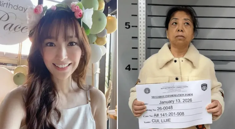 吳佩慈（左）的「婆婆」崔麗杰驚傳被捕。翻攝自小紅書、ICE