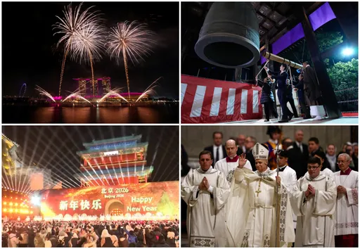 图多｜HAPPY NEW YEAR！各国跨年集锦　祈愿更美好的2026！