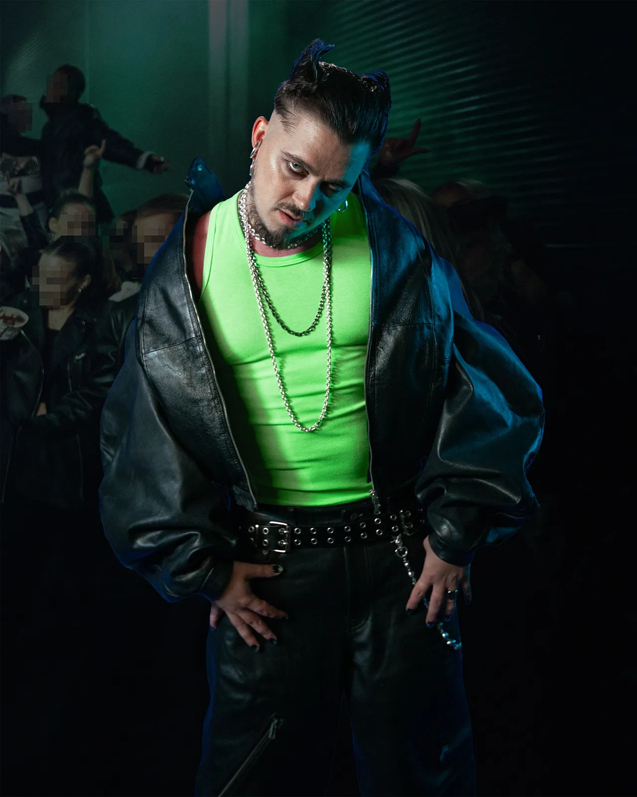 咖力亞也驚訝台灣居然知道他的音樂。出日音樂提供