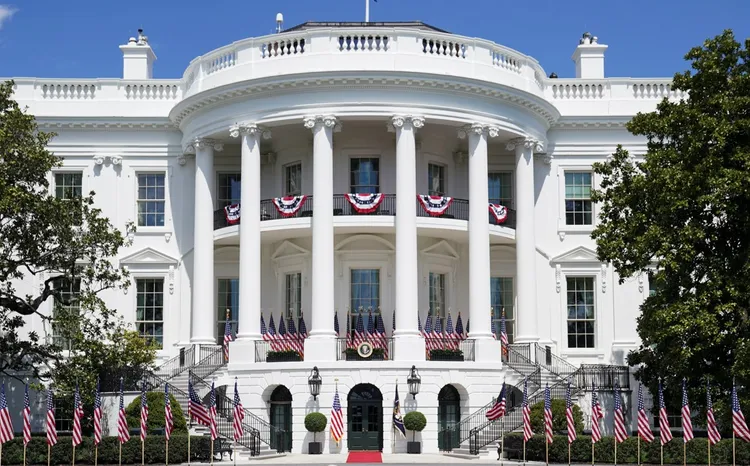 長榮航空宣布7月開航華盛頓，適逢美國開國250週年需求增加。圖為白宮，美聯社資料照