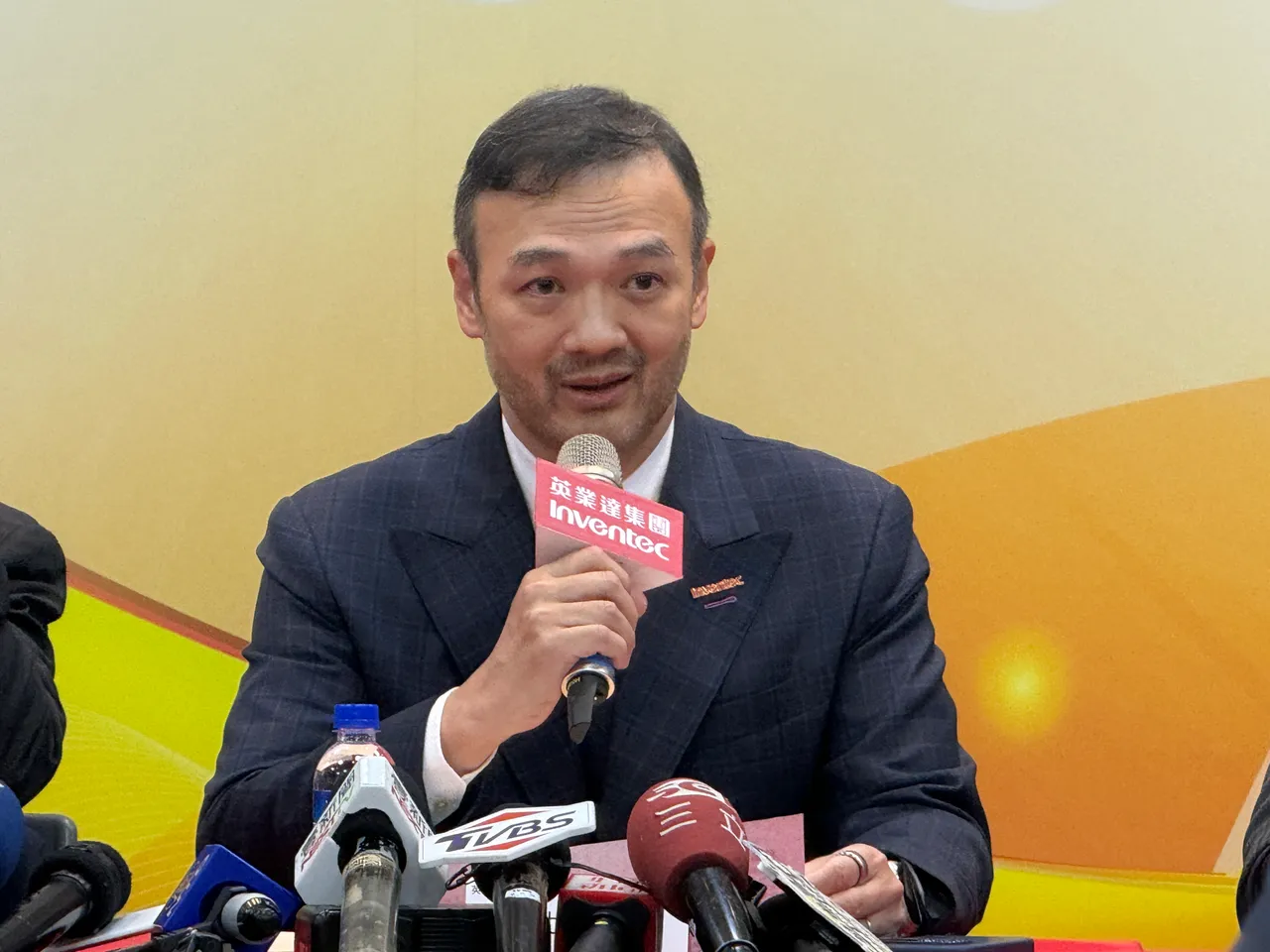 英業達董事長葉力誠。呂承哲攝