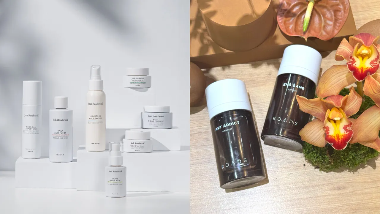 生活選物店hearth將加州專業保養品牌Josh Rosebrook引進台灣，另外還帶來愛爾蘭都柏林香氛品牌ROADS的兩款全新作品。品牌提供、張家玲攝