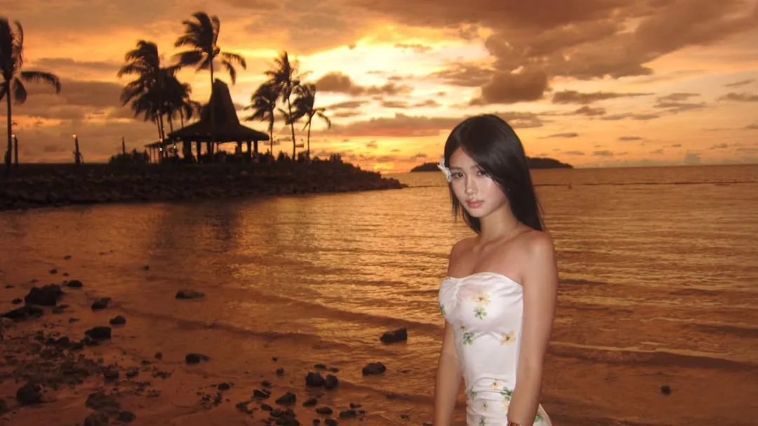 考拉15岁就拥有高挑身材。翻摄考拉IG