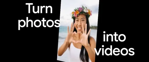 Google照片轉影片再進化　開放自訂提示詞、生成影片預設有音效