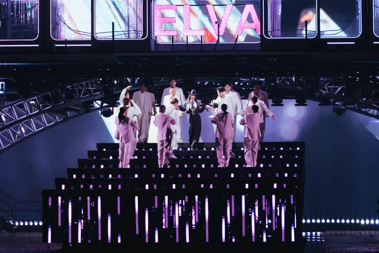 ELVA的跨年秀帶來好評。華納音樂提供