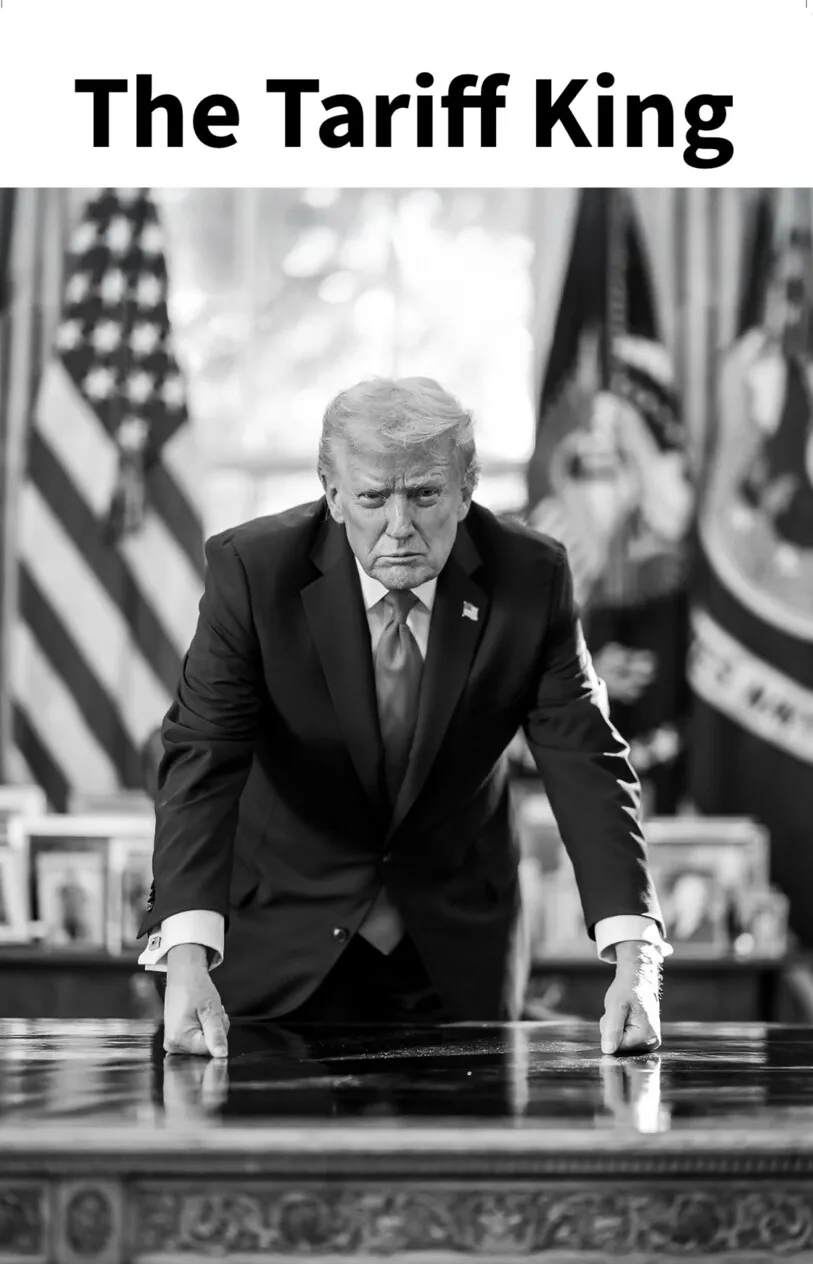 美國總統川普宣示，他就是關稅王。翻攝Truth Social@DonaldTrump