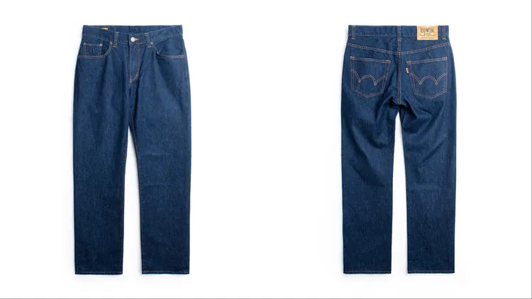 EDWIN F03標準直筒褲，2980元。品牌提供