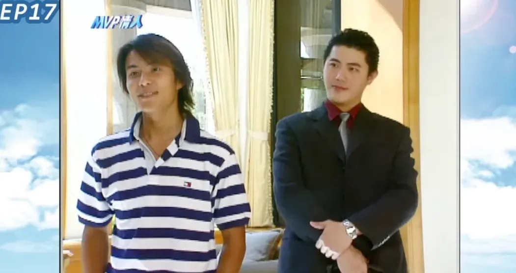 Simon（後）曾演出《MVP情人》。翻攝自三立華劇ＹＴ