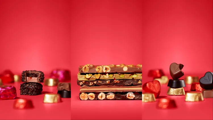 Venchi情人節限定禮盒推出多款風味層次。品牌提供